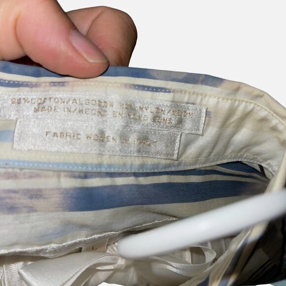 Perry Ellis Mens Button Front Shirt Size Large L Vintage Southwest Print Cotton - Picture 6 of 12